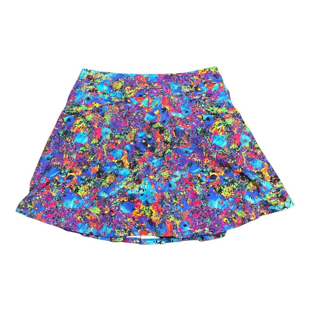 Dona Jo Womens Size 3 large Skirt Skort Tennis Golf Running Activewear colorful